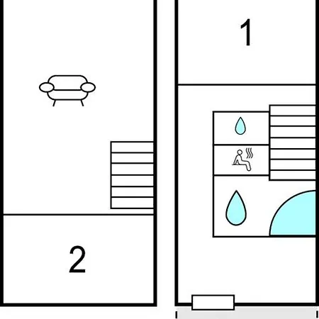Amazing Home In Ulfborg With Sauna Dom wakacyjny